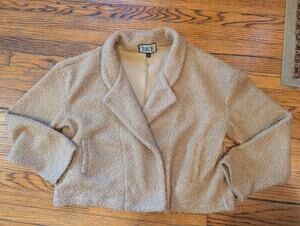 cropped BKE (Buckle) sherpa fleece jacket Women's Large
